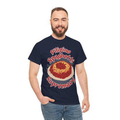 FILIPINO STYLE SPAGHETTI - Filipino Food (Basic Tee)