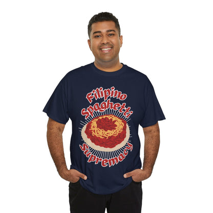 FILIPINO STYLE SPAGHETTI - Filipino Food (Basic Tee)