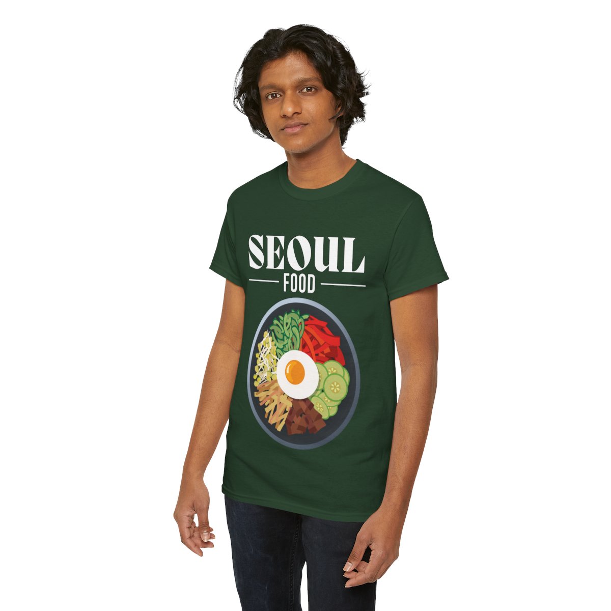 BIBIMBAP 1 - Korean Food (Basic Tee)