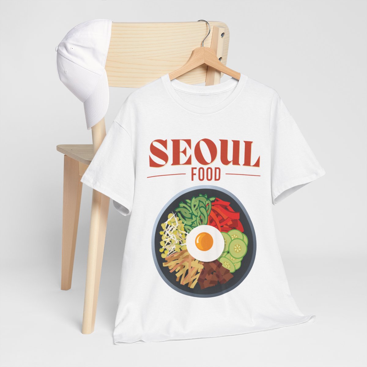 BIBIMBAP 1 - Korean Food (Basic Tee)
