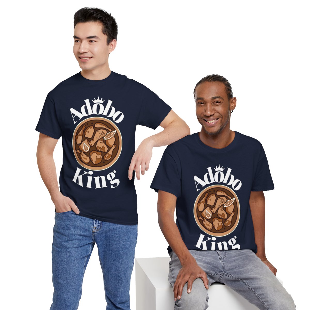 ADOBO KING - Filipino Food (Basic Tee)