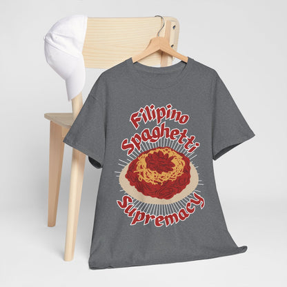 FILIPINO STYLE SPAGHETTI - Filipino Food (Basic Tee)