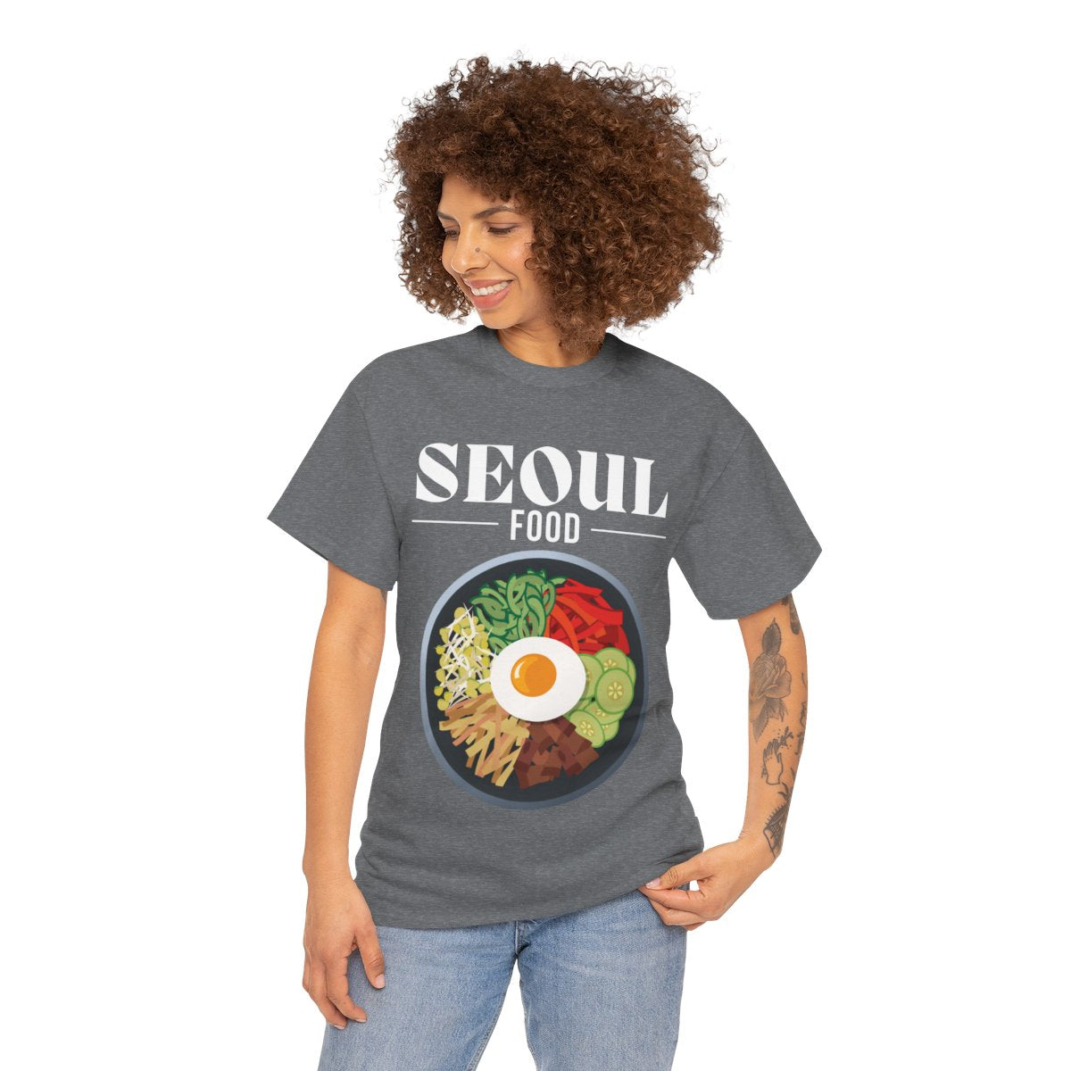 BIBIMBAP 1 - Korean Food (Basic Tee)