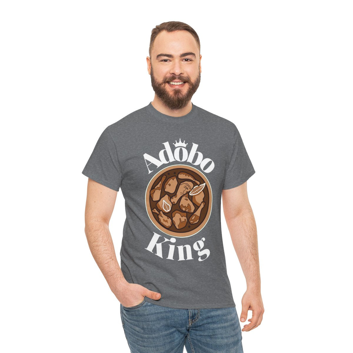 ADOBO KING - Filipino Food (Basic Tee)