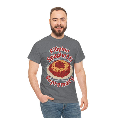 FILIPINO STYLE SPAGHETTI - Filipino Food (Basic Tee)
