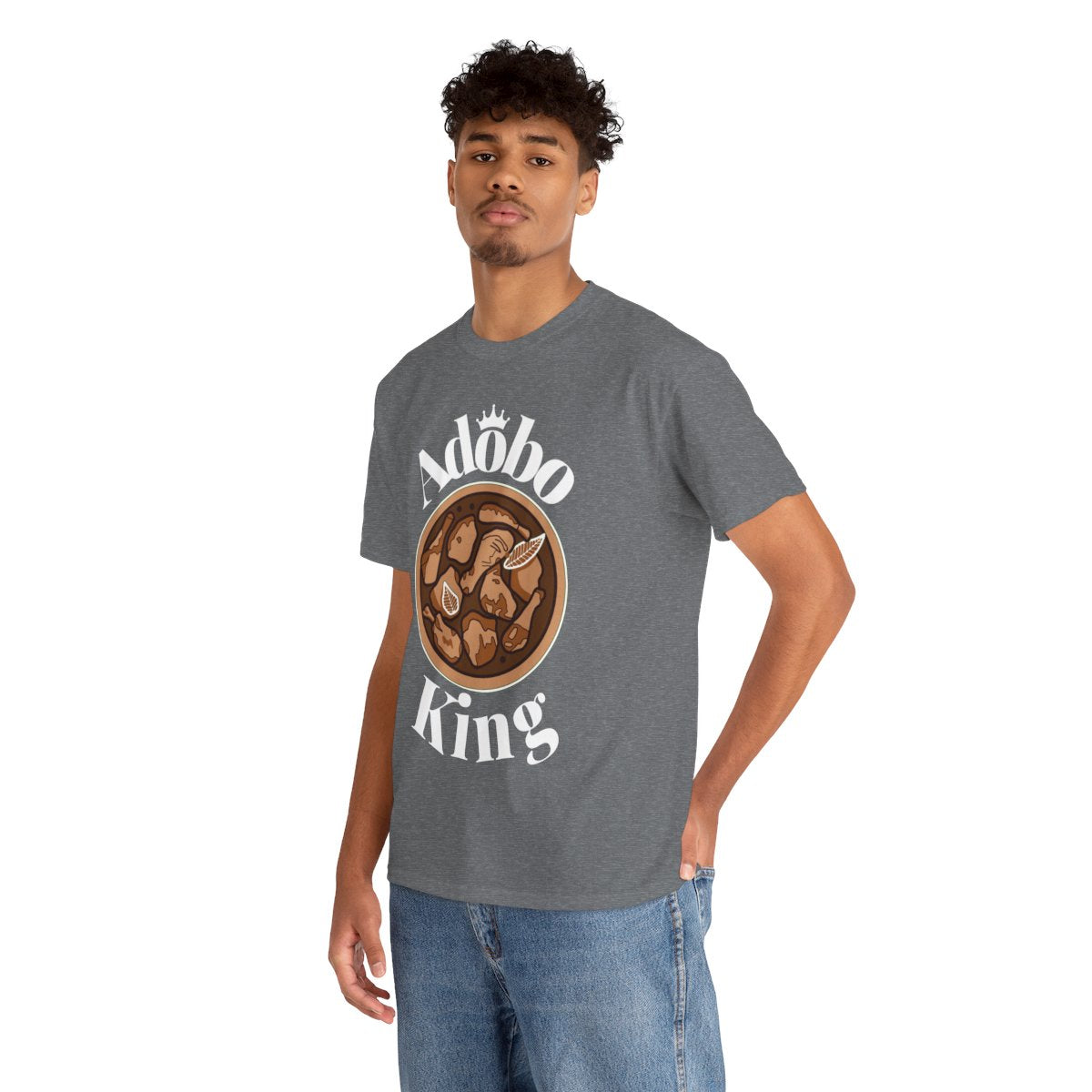 ADOBO KING - Filipino Food (Basic Tee)