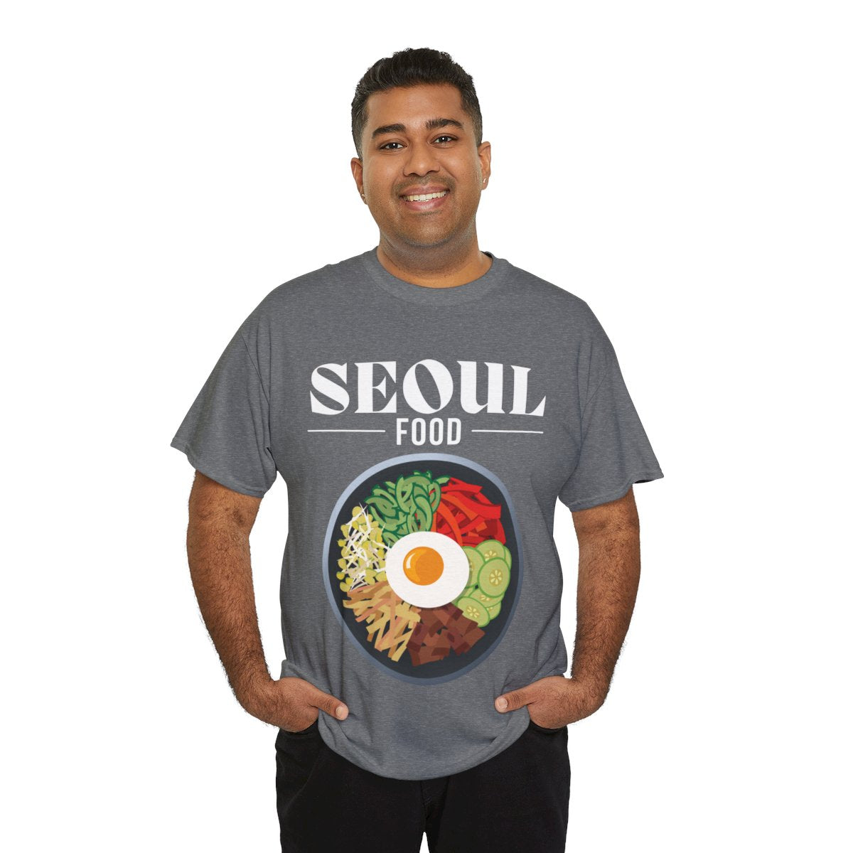 BIBIMBAP 1 - Korean Food (Basic Tee)