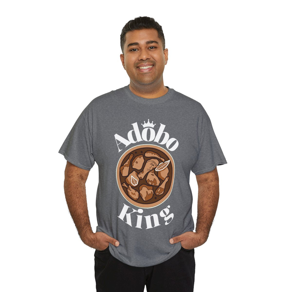 ADOBO KING - Filipino Food (Basic Tee)