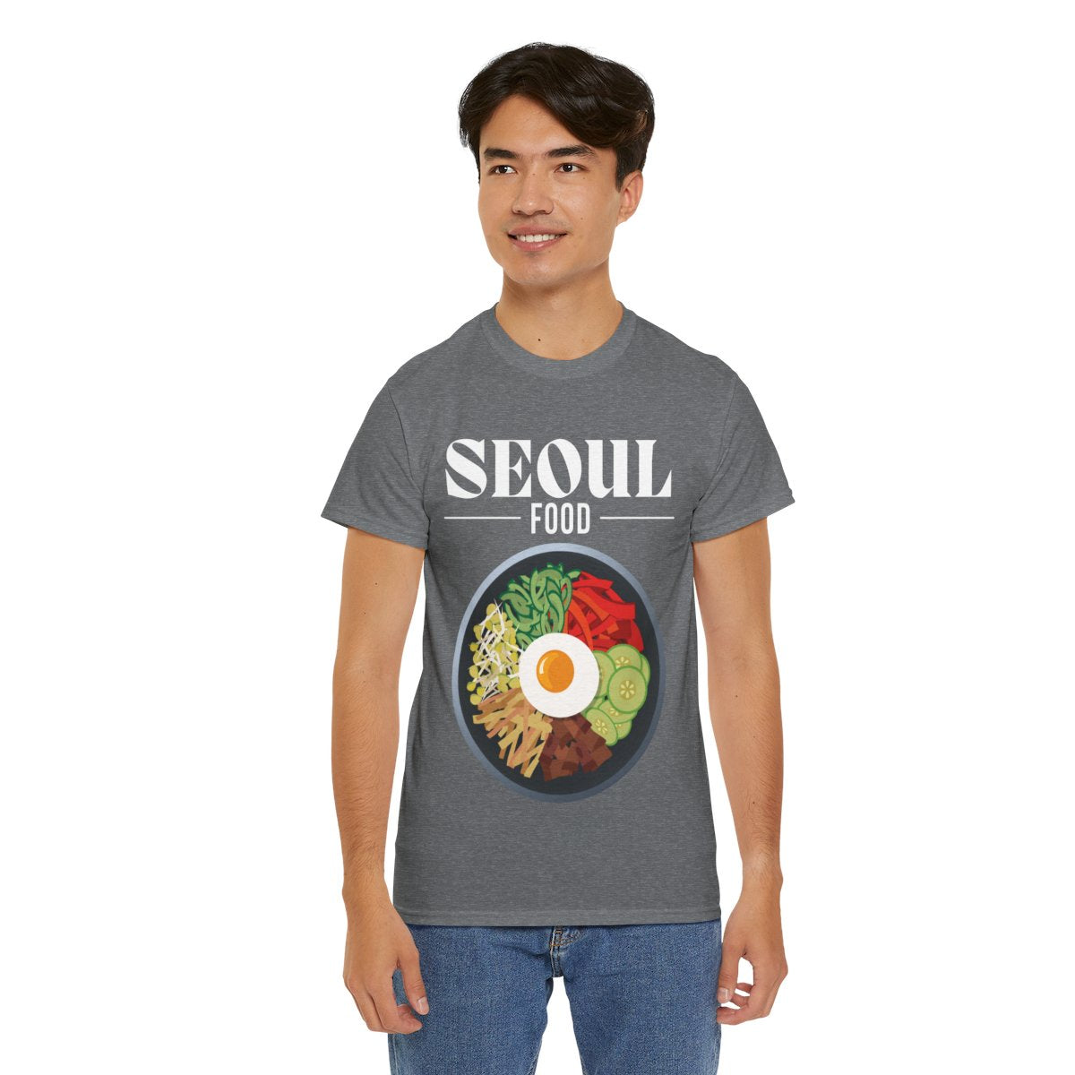 BIBIMBAP 1 - Korean Food (Basic Tee)
