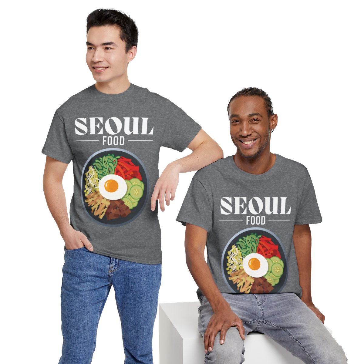 BIBIMBAP 1 - Korean Food (Basic Tee)