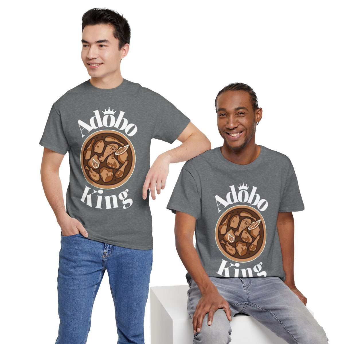 ADOBO KING - Filipino Food (Basic Tee)