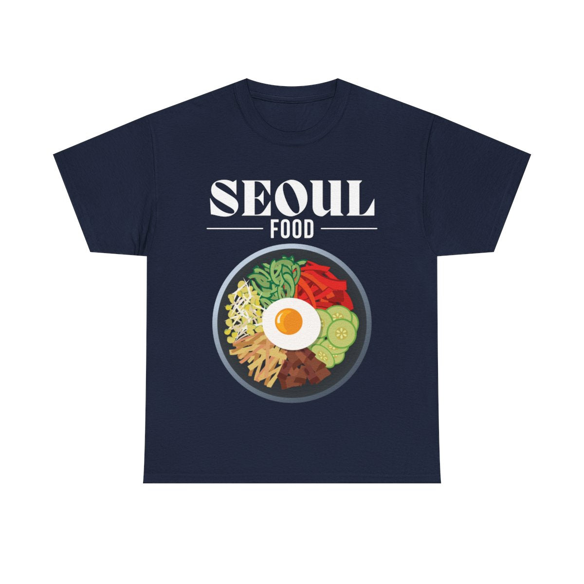 BIBIMBAP 1 - Korean Food (Basic Tee)