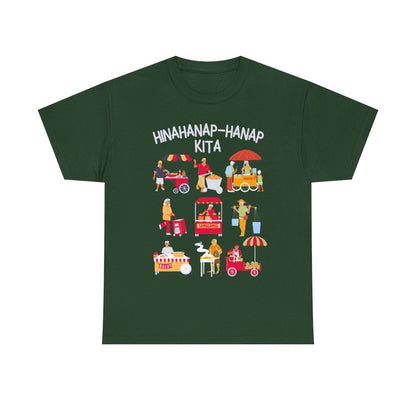 PINOY STREET FOODS 1 - Filipino Food (Basic Tee)