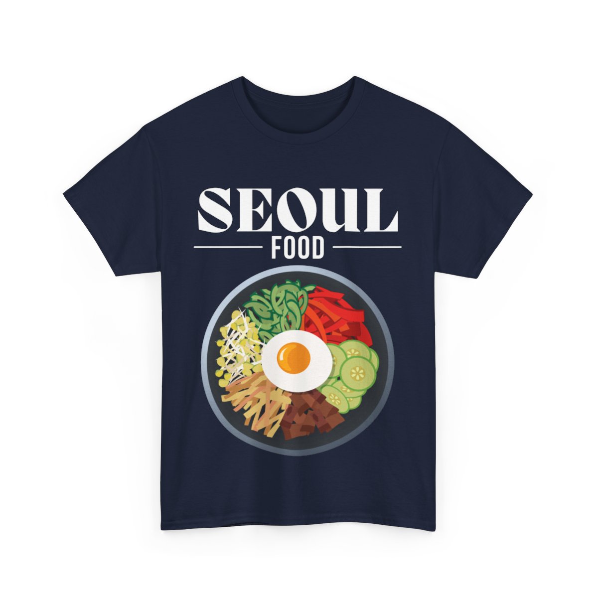 BIBIMBAP 1 - Korean Food (Basic Tee)