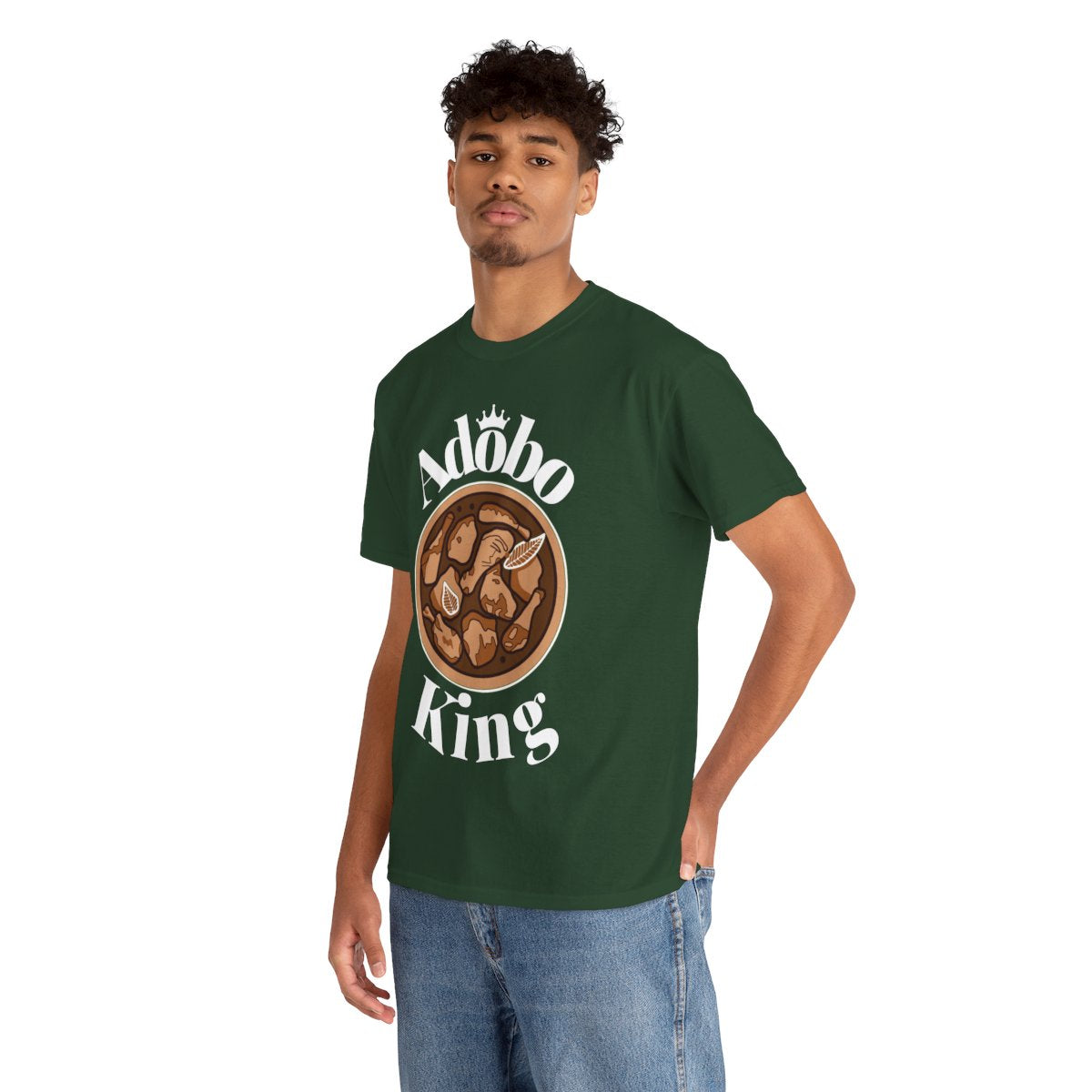 ADOBO KING - Filipino Food (Basic Tee)