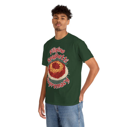 FILIPINO STYLE SPAGHETTI - Filipino Food (Basic Tee)