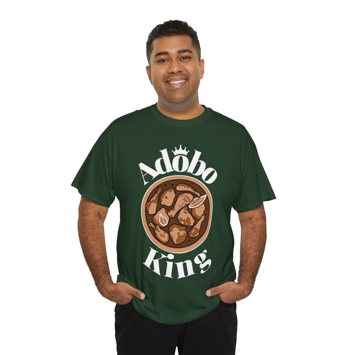 ADOBO KING - Filipino Food (Basic Tee)
