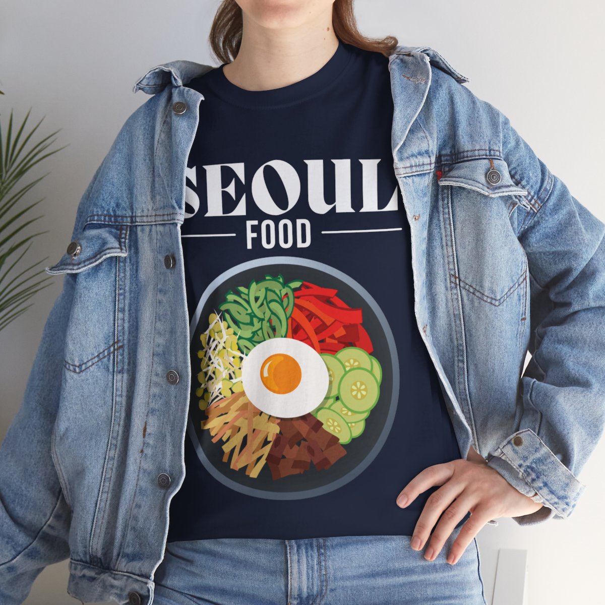 BIBIMBAP 1 - Korean Food (Basic Tee)
