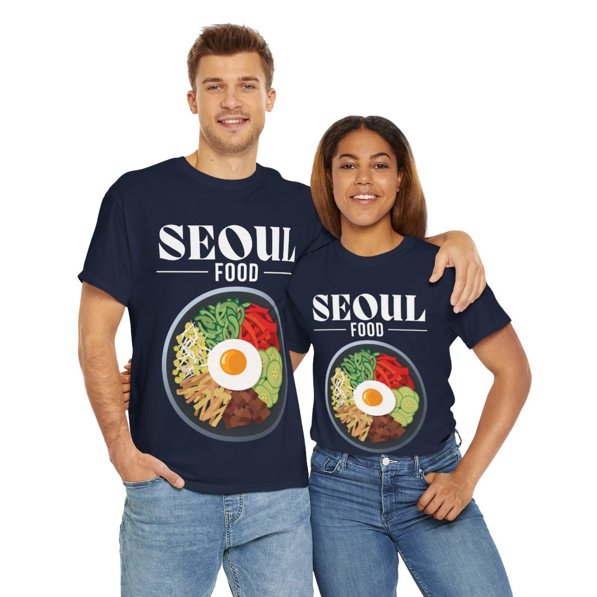 BIBIMBAP 1 - Korean Food (Basic Tee)