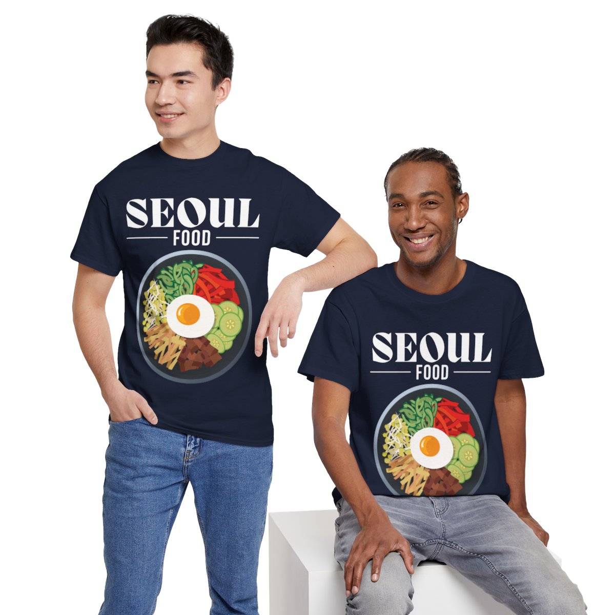 BIBIMBAP 1 - Korean Food (Basic Tee)