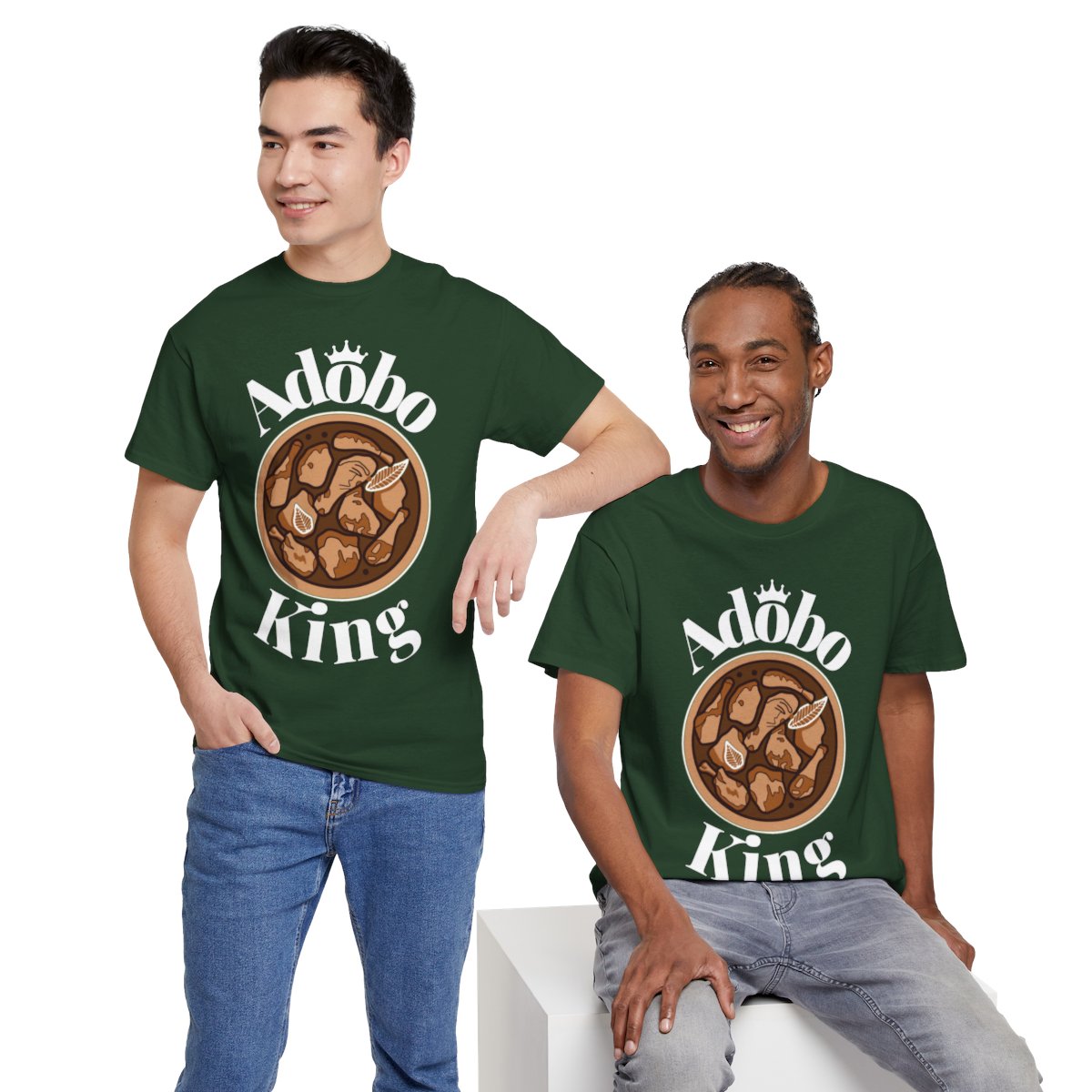 ADOBO KING - Filipino Food (Basic Tee)