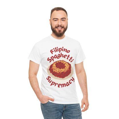 FILIPINO STYLE SPAGHETTI - Filipino Food (Basic Tee)