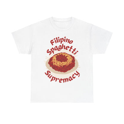FILIPINO STYLE SPAGHETTI - Filipino Food (Basic Tee)