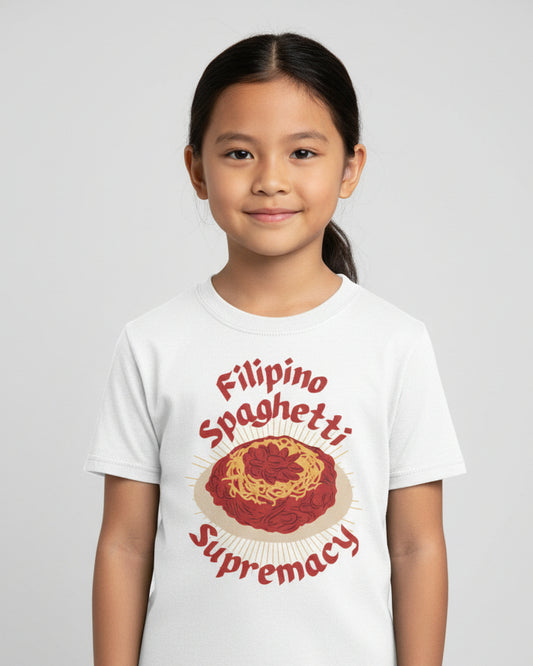 FILIPINO STYLE SPAGHETTI - Filipino Food (Kids Tee)