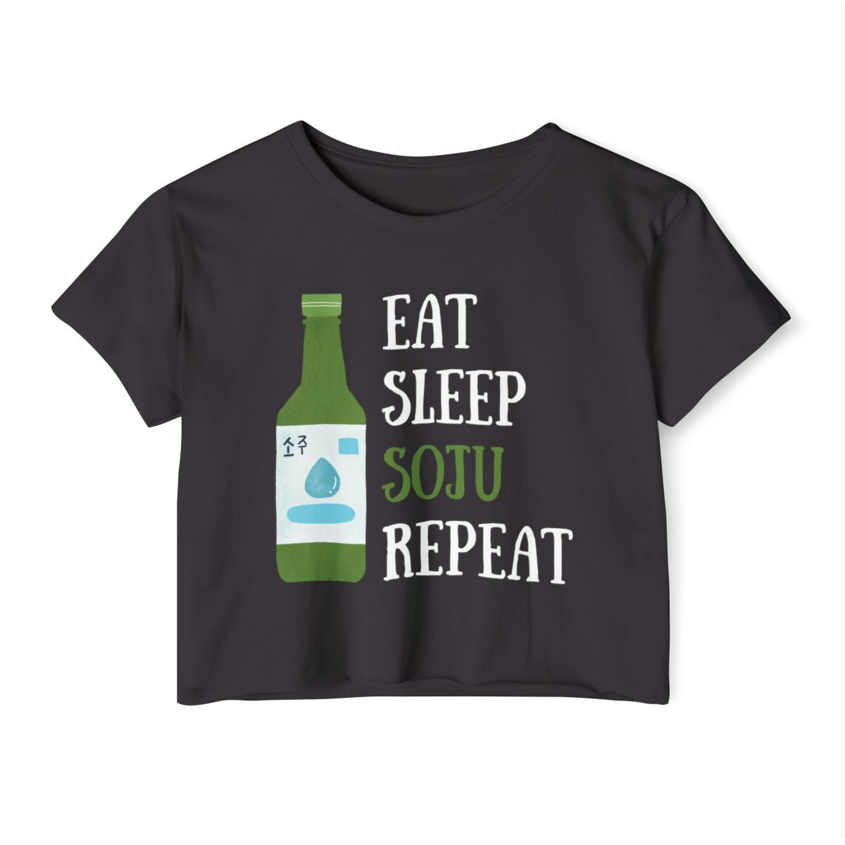 PEACH SOJU - Korean Food (Crop Top)