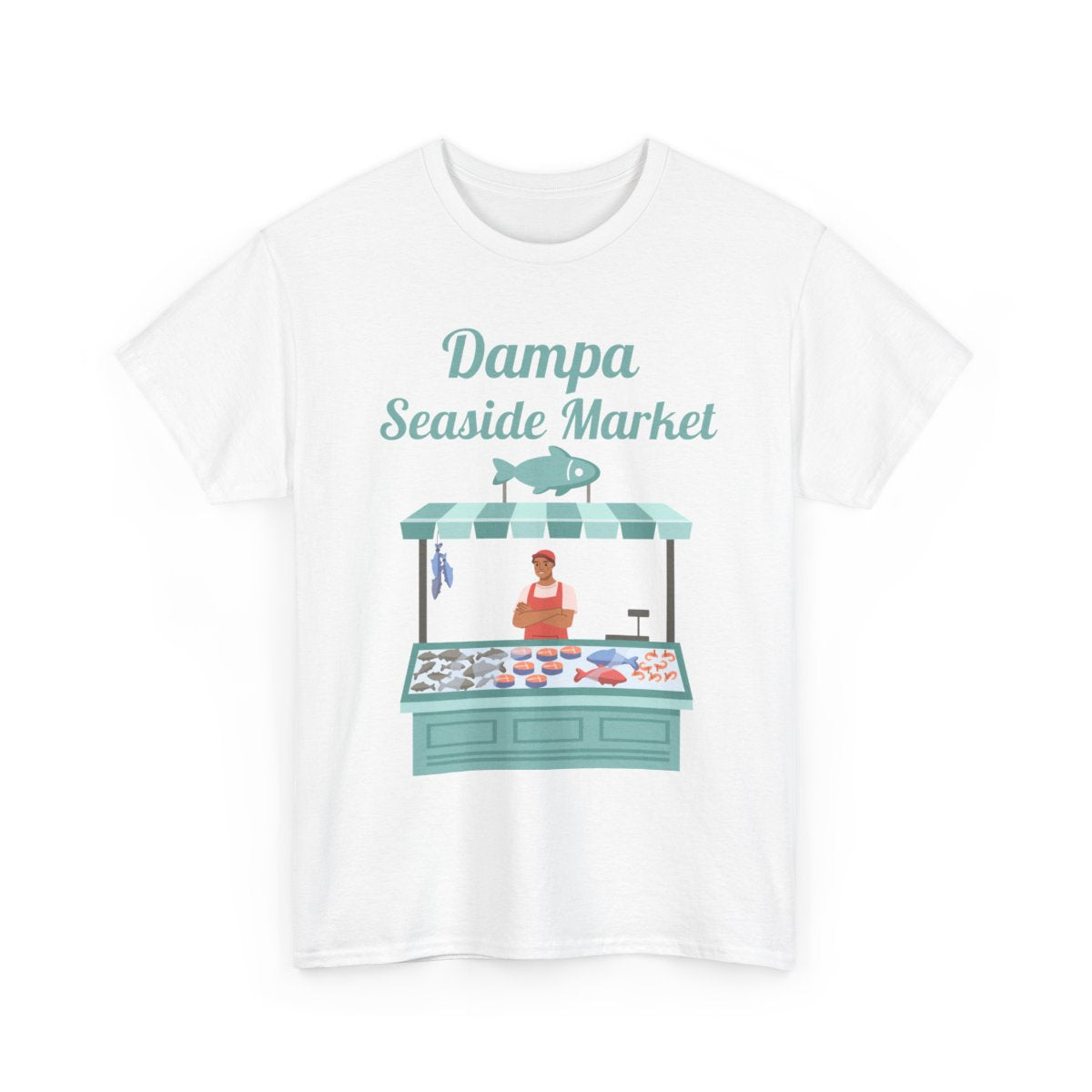 DAMPA SEASIDE MARKET 1 - Filipino Food (Basic Tee)