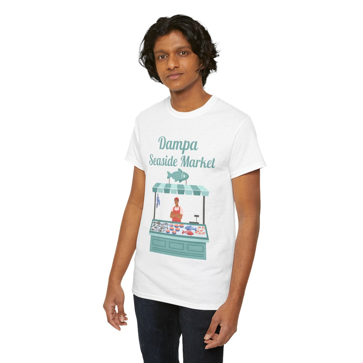 DAMPA SEASIDE MARKET 1 - Filipino Food (Basic Tee)