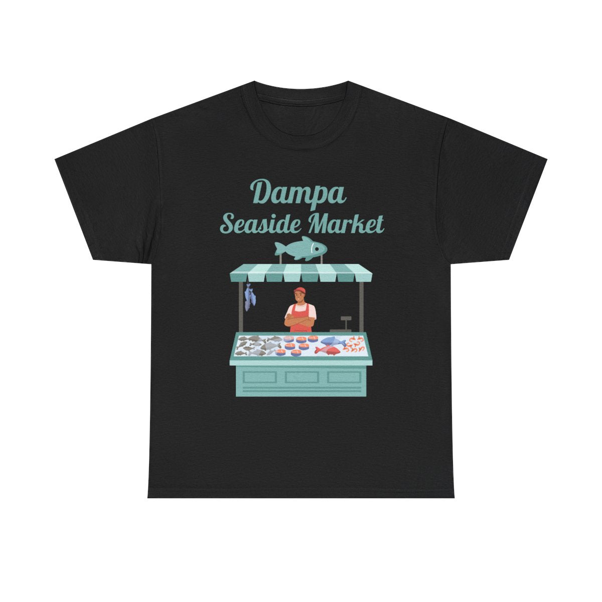 DAMPA SEASIDE MARKET 1 - Filipino Food (Basic Tee)