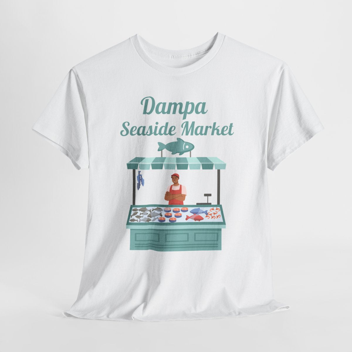 DAMPA SEASIDE MARKET 1 - Filipino Food (Basic Tee)