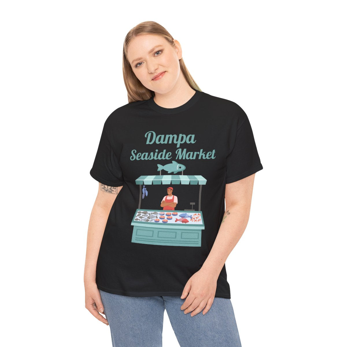 DAMPA SEASIDE MARKET 1 - Filipino Food (Basic Tee)