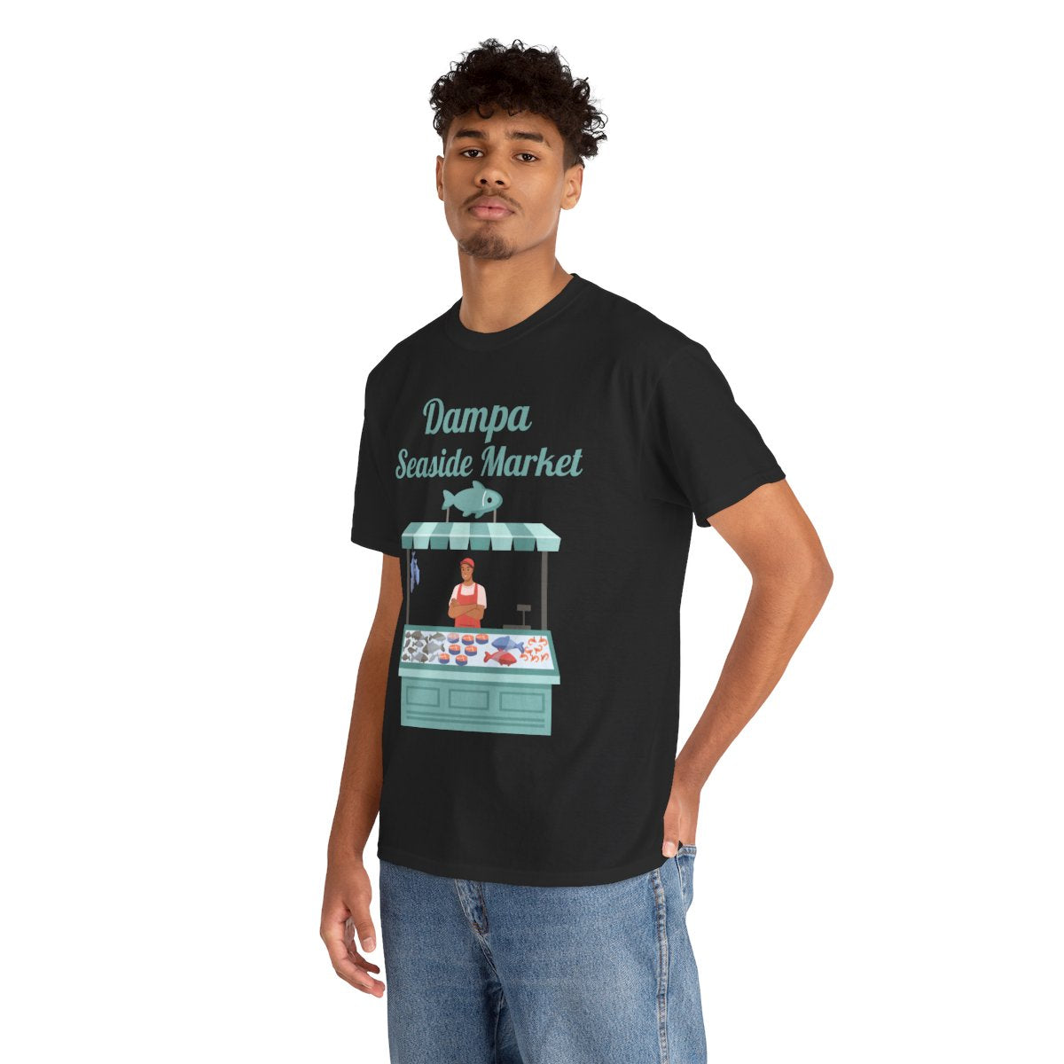 DAMPA SEASIDE MARKET 1 - Filipino Food (Basic Tee)