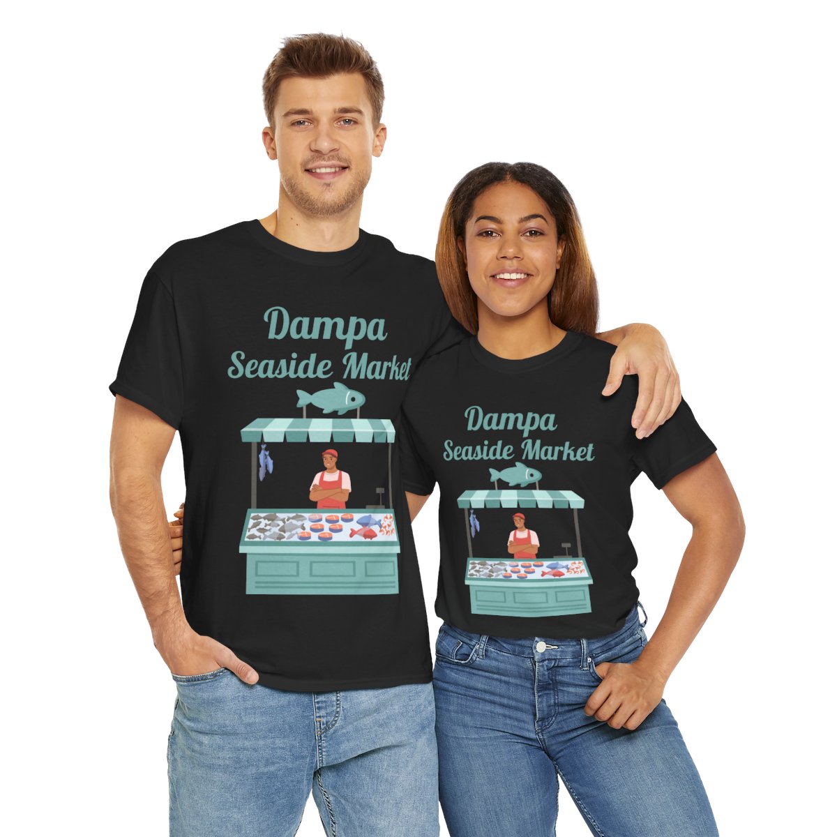 DAMPA SEASIDE MARKET 1 - Filipino Food (Basic Tee)
