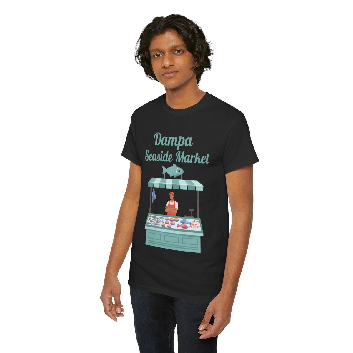 DAMPA SEASIDE MARKET 1 - Filipino Food (Basic Tee)