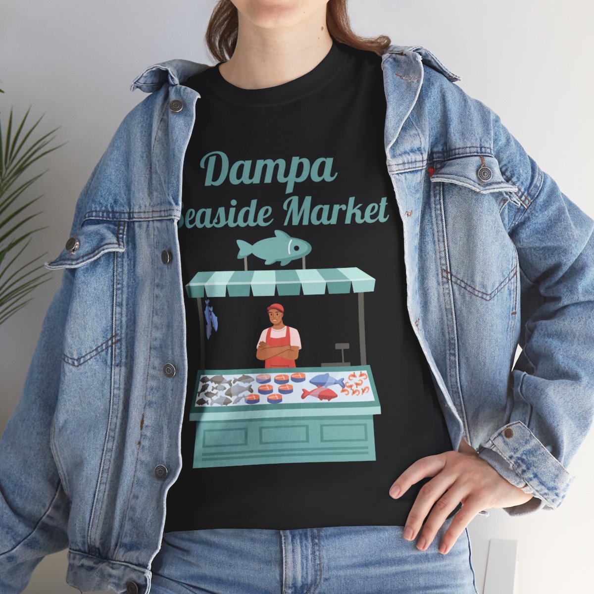 DAMPA SEASIDE MARKET 1 - Filipino Food (Basic Tee)