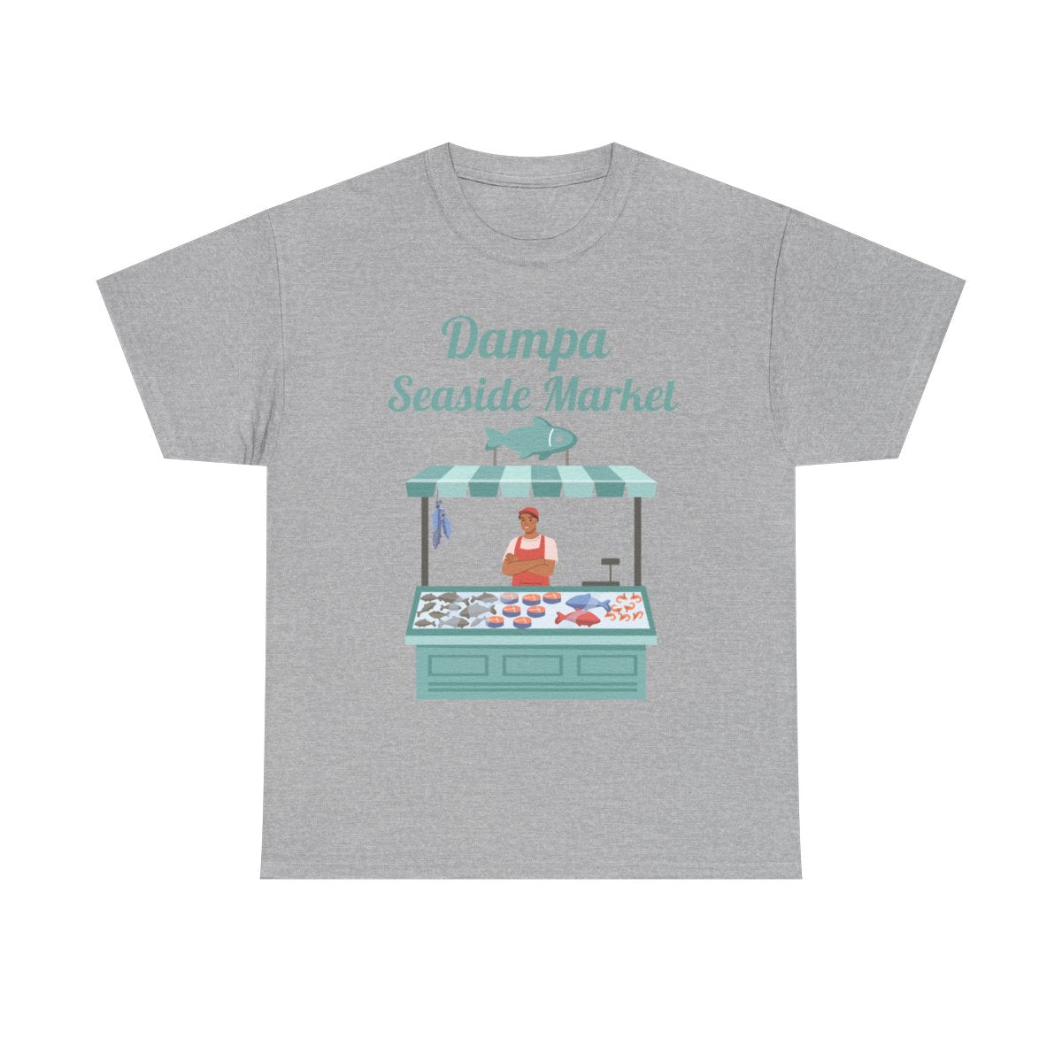 DAMPA SEASIDE MARKET 1 - Filipino Food (Basic Tee)