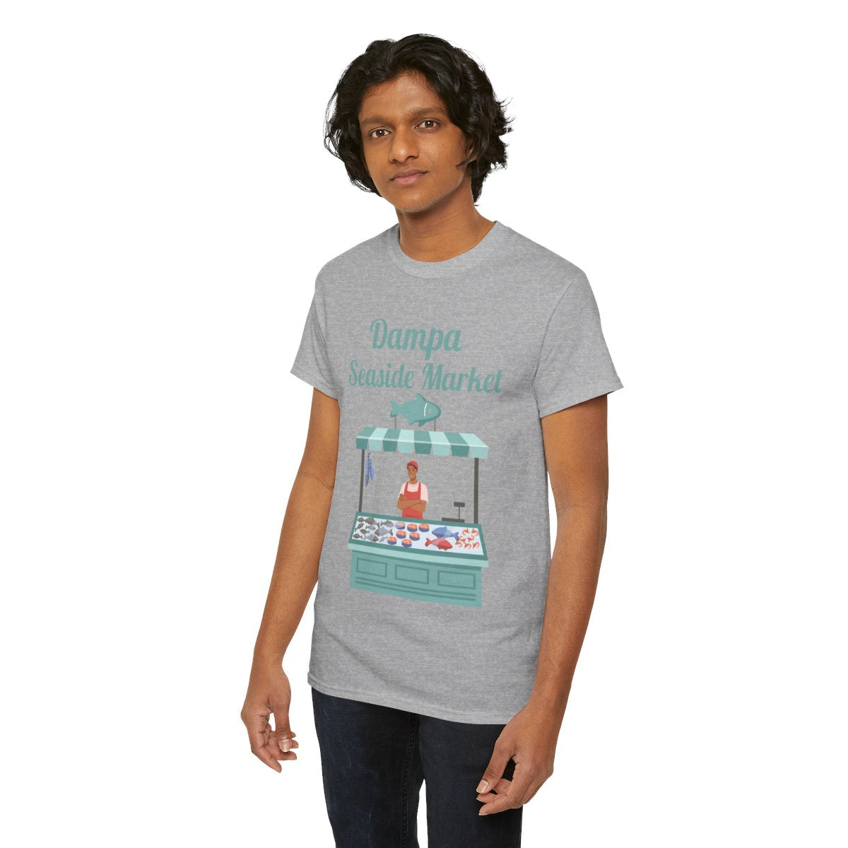 DAMPA SEASIDE MARKET 1 - Filipino Food (Basic Tee)