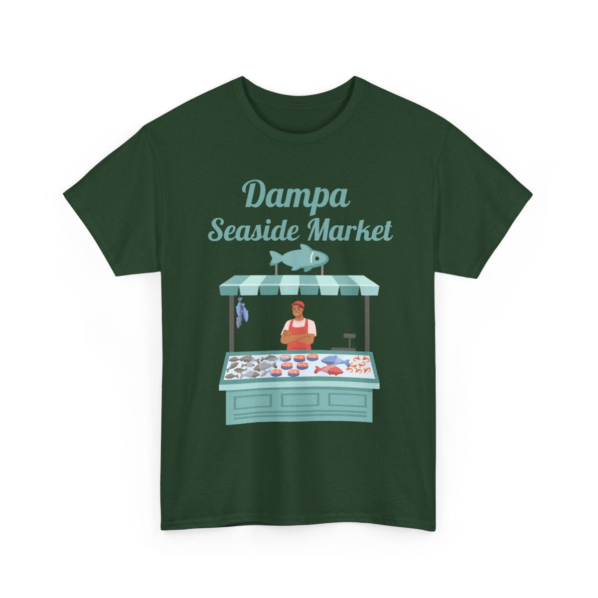 DAMPA SEASIDE MARKET 1 - Filipino Food (Basic Tee)