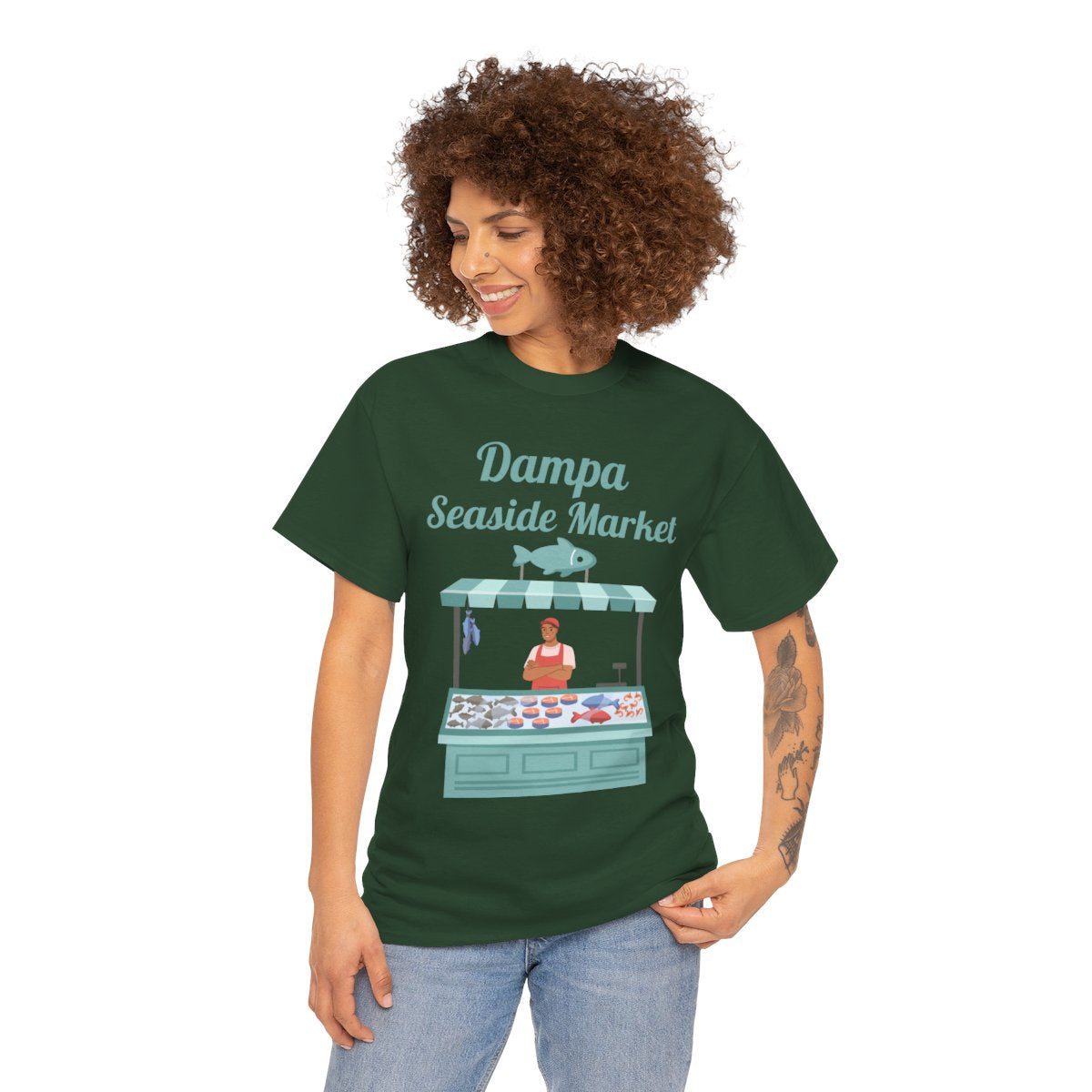 DAMPA SEASIDE MARKET 1 - Filipino Food (Basic Tee)