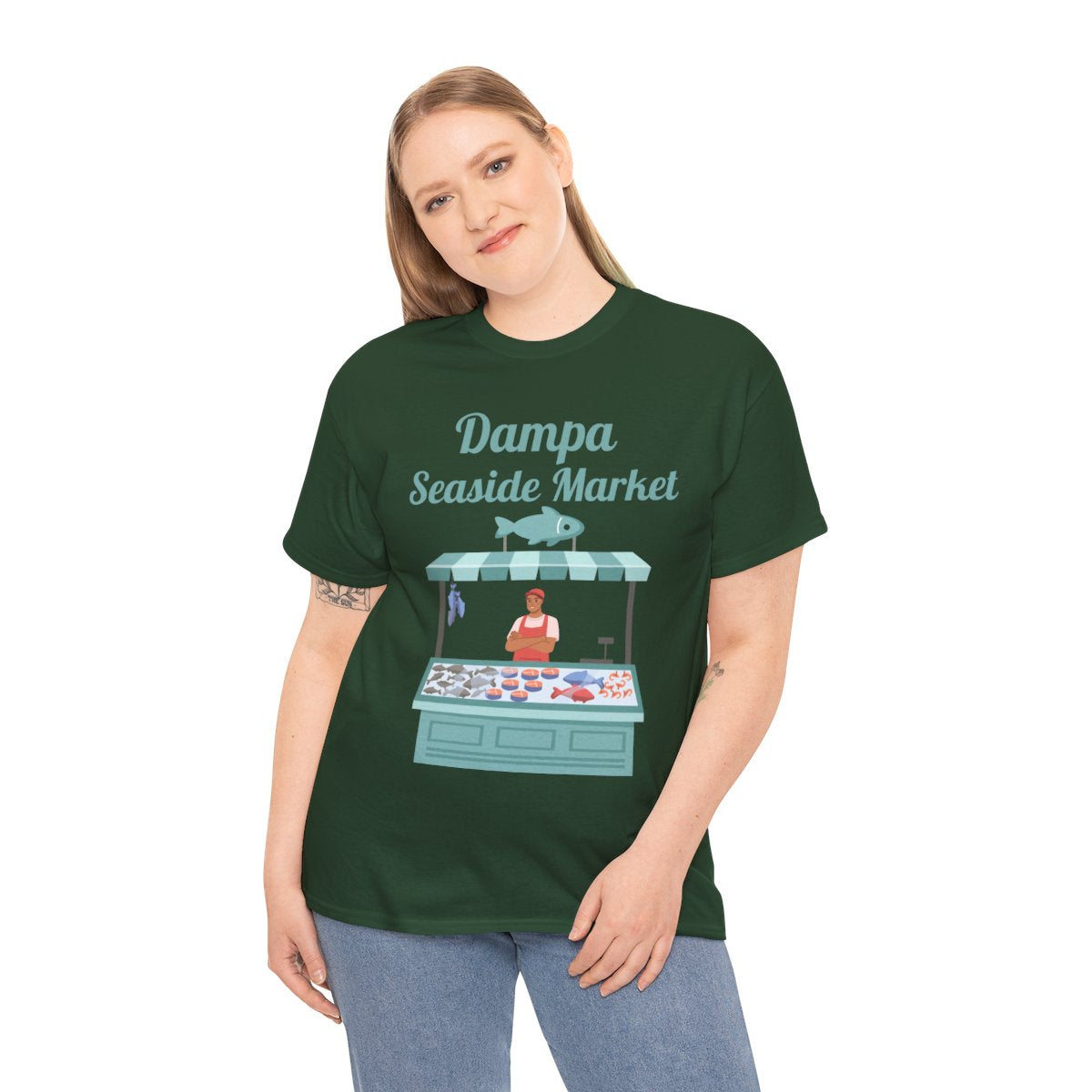 DAMPA SEASIDE MARKET 1 - Filipino Food (Basic Tee)