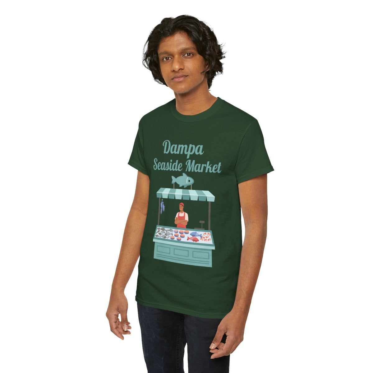 DAMPA SEASIDE MARKET 1 - Filipino Food (Basic Tee)