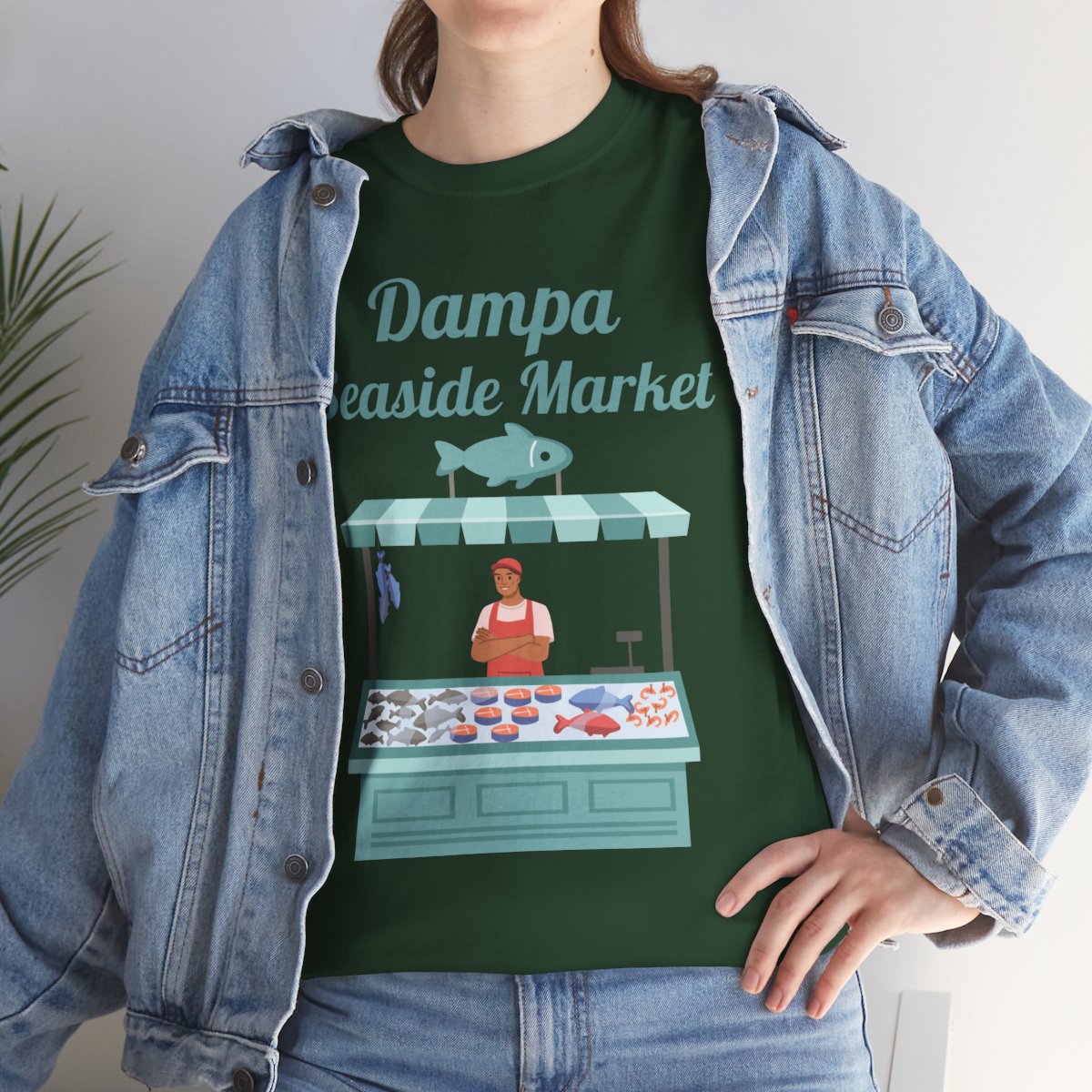 DAMPA SEASIDE MARKET 1 - Filipino Food (Basic Tee)