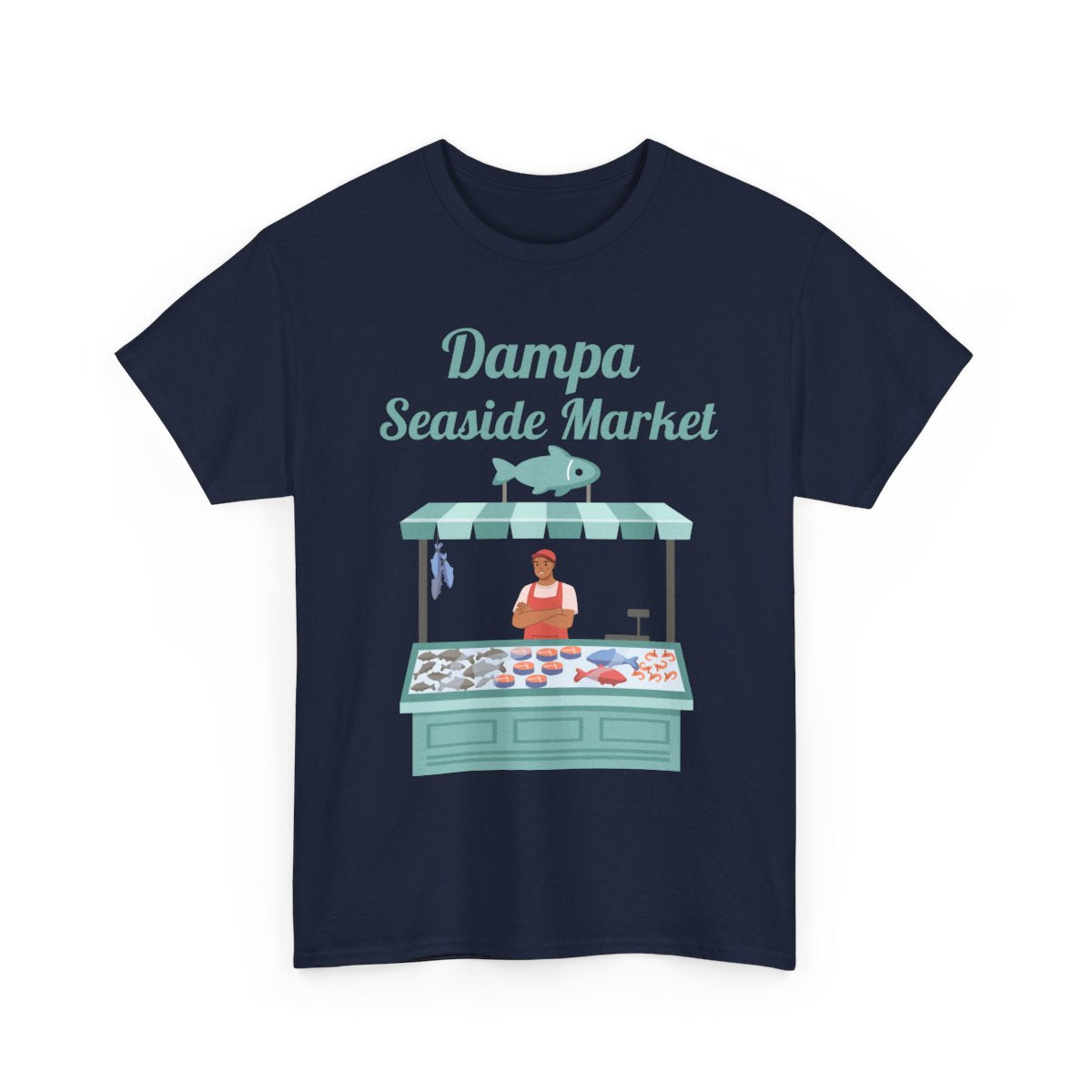 DAMPA SEASIDE MARKET 1 - Filipino Food (Basic Tee)
