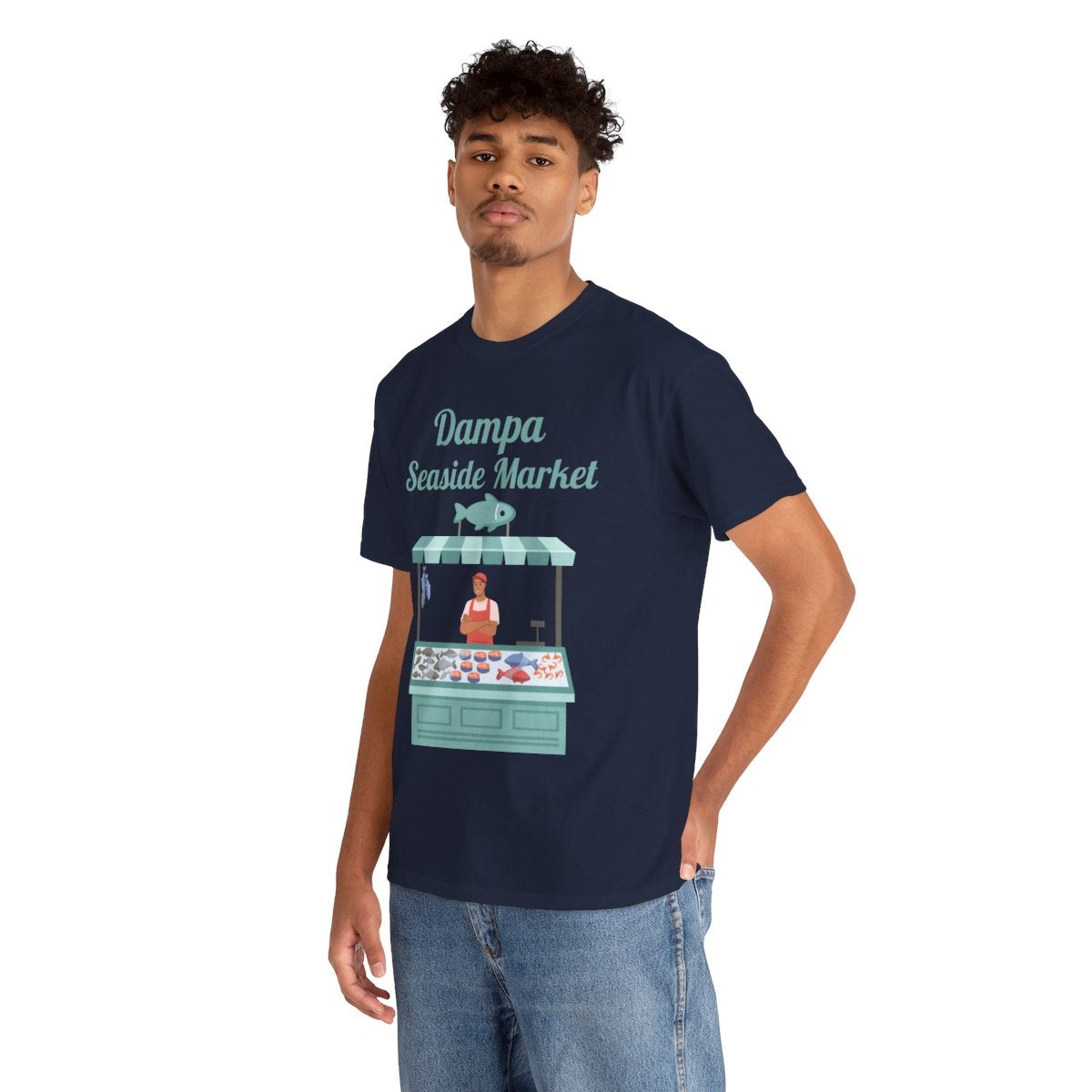 DAMPA SEASIDE MARKET 1 - Filipino Food (Basic Tee)