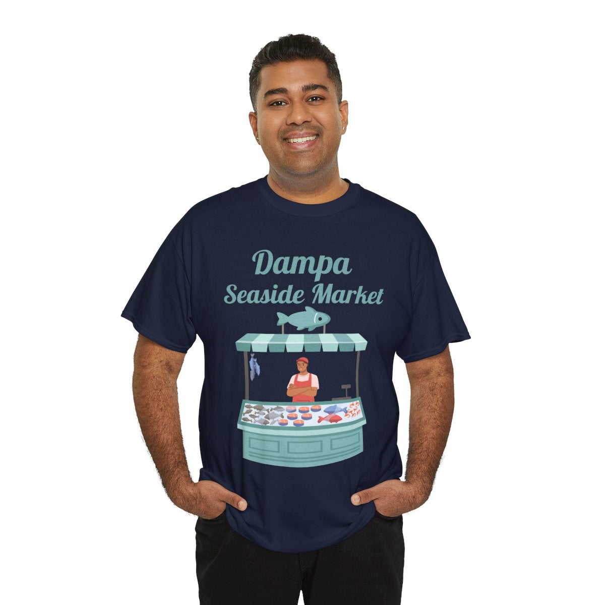 DAMPA SEASIDE MARKET 1 - Filipino Food (Basic Tee)
