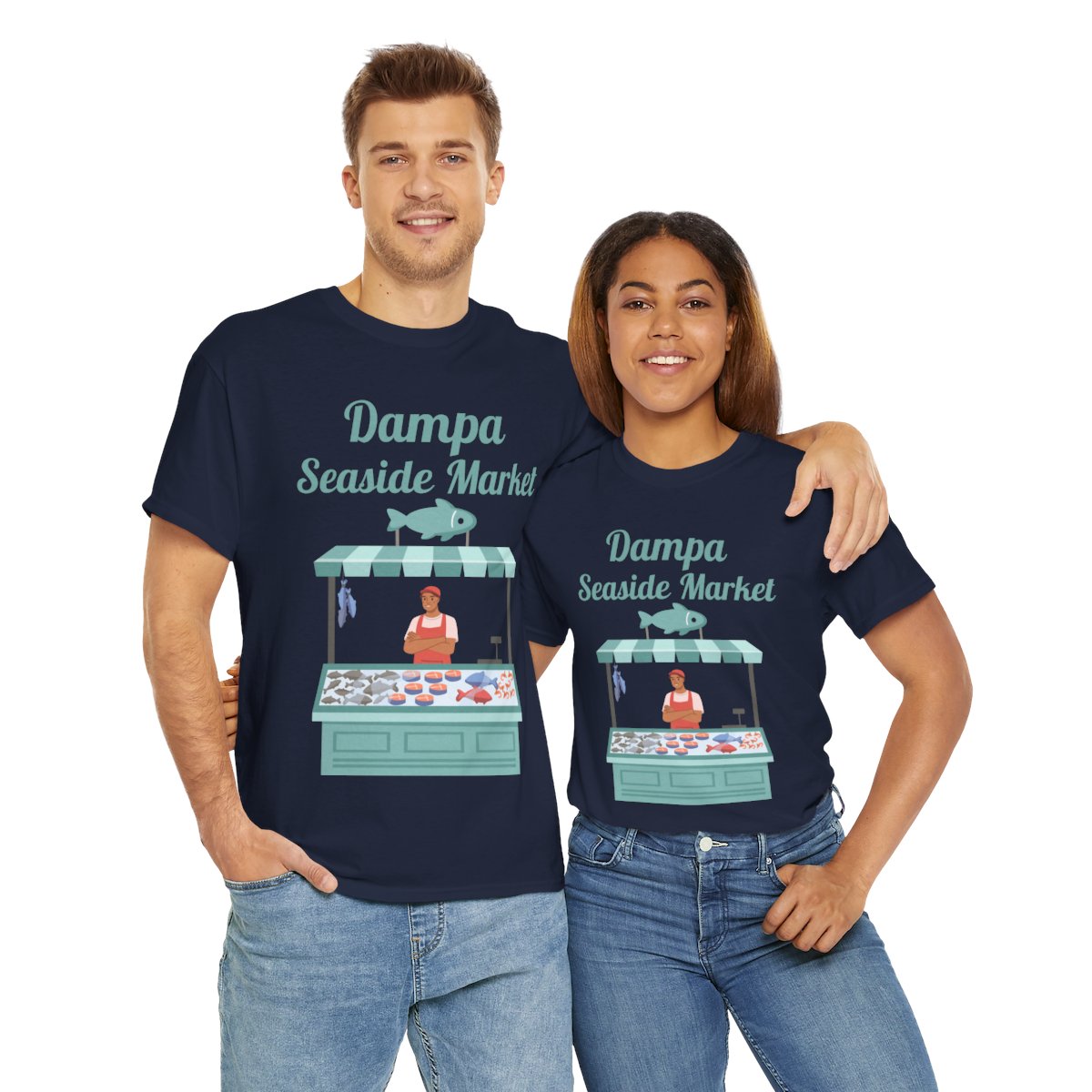 DAMPA SEASIDE MARKET 1 - Filipino Food (Basic Tee)