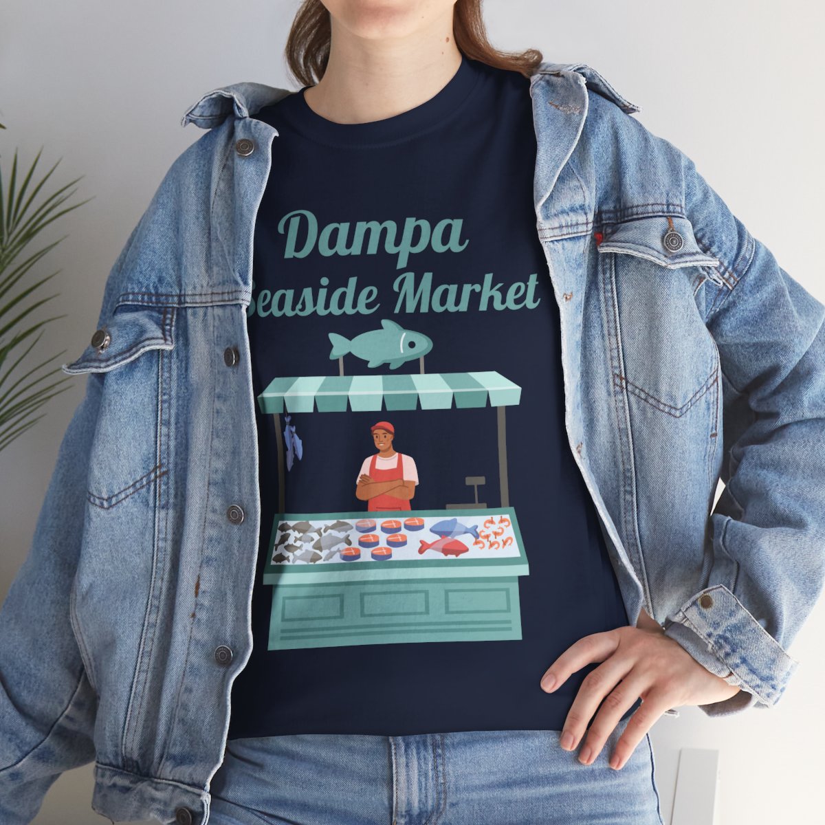 DAMPA SEASIDE MARKET 1 - Filipino Food (Basic Tee)